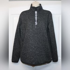 Roots 1/4 Zip Pullover Sweater